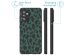 iMoshion Coque Design Samsung Galaxy A72 - Léopard - Vert / Noir
