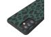 iMoshion Coque Design Samsung Galaxy A72 - Léopard - Vert / Noir