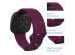 iMoshion Bracelet silicone Fitbit Versa 4 / 3 / Sense (2) - Rouge foncé