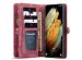 CaseMe Etui de téléphone de luxe en cuir 2 en 1 Samsung Galaxy S21