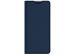 Dux Ducis Étui de téléphone Slim Samsung Galaxy A02s - Bleu foncé