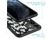 iMoshion Coque Design iPhone 11 - Fleur - Blanc / Noir