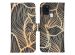 iMoshion Coque silicone design Samsung Galaxy A21s - Golden Leaves