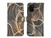 iMoshion Coque silicone design Samsung Galaxy A41 - Golden Leaves