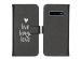 iMoshion Coque silicone design Samsung Galaxy S10 - Live Laugh Love
