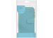 iMoshion Porte-monnaie de luxe iPhone 12 (Pro) - Turquoise