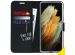 Accezz Étui de téléphone Wallet Samsung Galaxy S21 Ultra - Noir