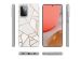 iMoshion Coque Design Samsung Galaxy A72 - White Graphic