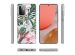 iMoshion Coque Design Samsung Galaxy A72 - Jungle - Vert / Rose