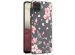 iMoshion Coque Design Samsung Galaxy A12 - Fleur - Rose