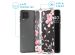 iMoshion Coque Design Samsung Galaxy A12 - Fleur - Rose