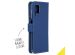 Accezz Étui de téléphone Wallet Samsung Galaxy A12 - Bleu foncé