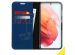 Accezz Étui de téléphone Wallet Samsung Galaxy S21 - Bleu foncé