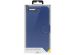 Accezz Étui de téléphone Wallet Samsung Galaxy S21 - Bleu foncé