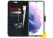 Accezz Étui de téléphone Wallet Samsung Galaxy S21 Plus - Noir