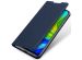 Dux Ducis Étui de téléphone Slim Xiaomi Redmi Note 9 - Bleu foncé