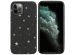 iMoshion Coque Design iPhone 12 Pro Max - Etoiles / Noir