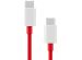 OnePlus USB-C vers câble USB-C - 1,5 mètres - Rouge
