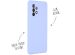 Accezz Coque Liquid Silicone Samsung Galaxy A52(s) (5G/4G) - Violet