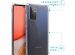 iMoshion Coque avec cordon Samsung Galaxy A72 - Noir / Dorée