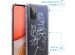 iMoshion Coque Design avec cordon Samsung Galaxy A72 - Woman Flower