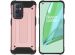 iMoshion Coque Rugged Xtreme OnePlus 9 Pro - Rose Champagne