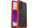 OtterBox Coque arrière React Samsung Galaxy A72 - Transparent /Rouge
