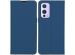 iMoshion Étui de téléphone Slim Folio OnePlus 9 - Bleu foncé