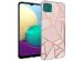 iMoshion Coque Design Samsung Galaxy A22 (5G) - Pink Graphic