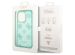Guess Coque Peony Glitter iPhone 14 Pro - Turquoise