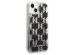Karl Lagerfeld Coque arrière Liquid Glitter Monogram iPhone 14 - Noir