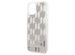 Karl Lagerfeld Coque arrière Liquid Glitter Monogram iPhone 14 - Argent