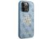Guess Coque 4G Metal Logo Backcover iPhone 14 Pro Max - Bleu