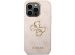 Guess Coque 4G Metal Logo Backcover iPhone 14 Pro - Rose