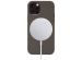 Decoded Coque en silicone MagSafe iPhone 12 (Pro) - Charcoal