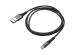 Celly Braided câble Micro-USB vers USB - 1 mètre - Noir