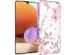 iMoshion Coque Design Samsung Galaxy A32 (4G) - Fleur - Rose