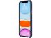 Valenta Coque en cuir Luxe iPhone 11 - Bleu foncé