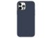 Valenta Coque en cuir Luxe iPhone 12 Pro Max - Bleu foncé