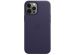Apple Coque Leather MagSafe iPhone 12 Pro Max - Deep Violet