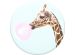 PopSockets PopGrip - Amovible - Amovible - Bubblegum Giraffe