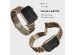 Burga Bracelet en acier Apple Watch Series 1-9 / SE - 38/40/41mm - Chic Royal - Dorée