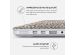 Burga Coque Rigide MacBook Air 13 pouces (2022) / Air 13 pouces (2024) M3 chip - A2681 / A3113 - Almond Latte