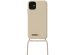iDeal of Sweden Coque Ordinary Necklace iPhone 11 - Creme Beige