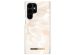 iDeal of Sweden Coque Fashion Samsung Galaxy S22 Ultra - Rose Pearl Marble