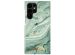 iDeal of Sweden Coque Fashion Samsung Galaxy S22 Ultra - Mint Swirl Marble