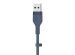 Belkin Câble Boost↑Charge™ USB-A vers Lightning en silicone - 1 mètre  - Bleu