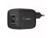 Belkin ﻿Adaptateur Boost↑Charge™ GaN Pro 2 ports - USB-C - 45 W - Noir