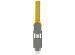 Rolling Square inCharge® XL câble de charge rapide 6-en-1 - 30 cm - Yellow