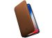 Twelve South Étui de téléphone portefeuille SurfacePad iPhone Xs Max - Brun